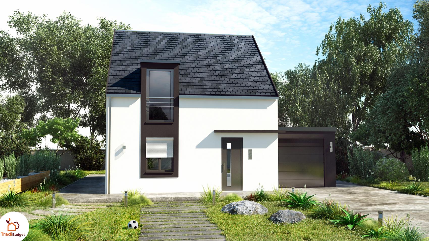 Dynamique maison persnnalisable avec mezzanine