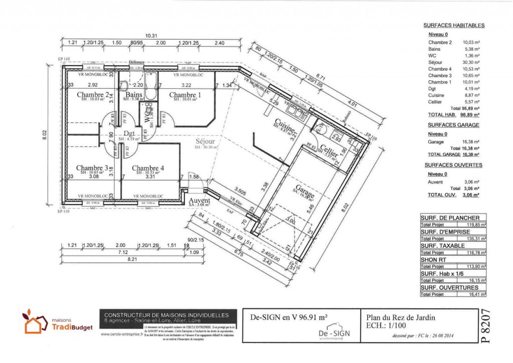 MCE-96 V plan