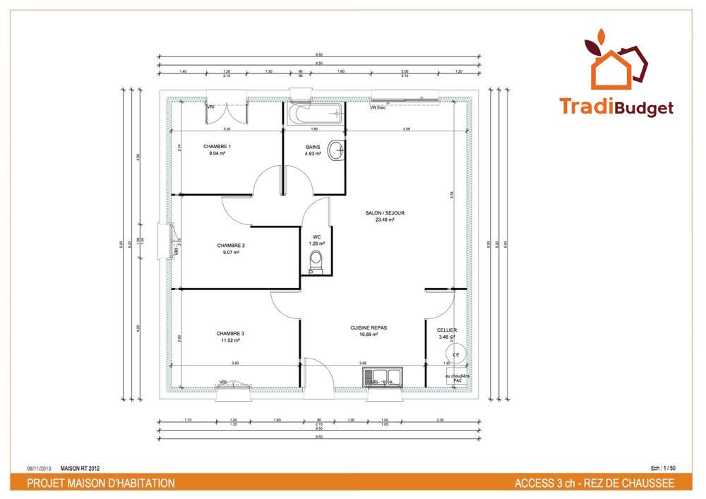 Plan primaciel Access maison pas cher 1